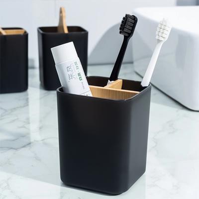 Electric  Holder For Bathroom Toothpaste Toothbrush Stand Plastic Storage Box Bathroom Accessories