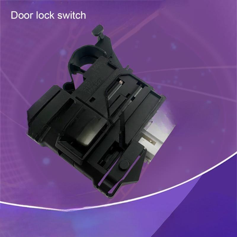 Replacement Door Lock Compatible Easy Installation for Washing Machine ABS Construction Secure Locking Mechanism