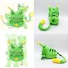 Cute Gnarpy Discovers The Internet Green Cat Robot Stuffed Animal Toy