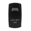 SPST Carling Switch Car Boat Truck Rocker Switch 1pc 5 Pin Marine Switch 12V 24V ON-OFF Blue LED Waterpoof