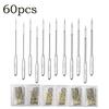 60pcs Sewing Machine Needles For Snger Bother J-anome Varmax Sizes 65/9 75/11 80/12 90/14 100/16 110/18 Sewing Machine Supplies