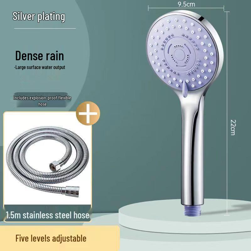 High-Pressure Handheld Shower Head Set