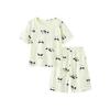 Minibalabala Plant-Based Fiber Breathable Cotton Pajamas Set