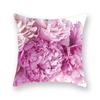 Nieuw Aquarel Bloemen Kussen Digitale Print Sofa Bed Stof Kussen Rugleuning Kussenhoes
