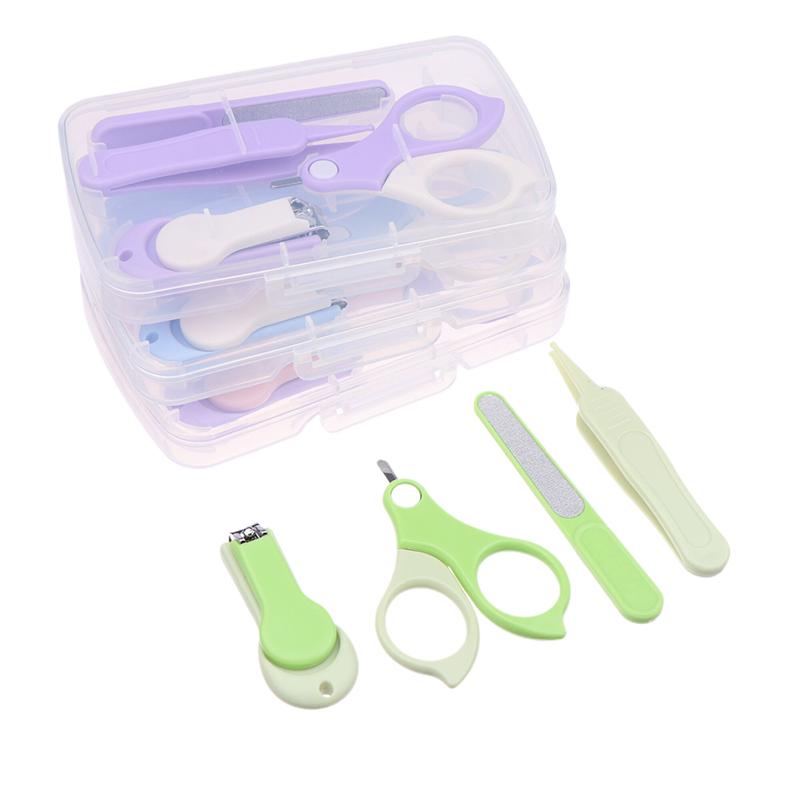 Bezpieczny dla dziecka zestaw do obcinania paznokci Trymer Obcinacz Czyste Pęsety Narzędzia Dziecko Niemowlę Zestaw do Obcinania Paznokci Narzędzia do Pielęgnacji Paznokci i Uszu Dziecka