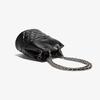 Diamond chain bucket bag new light luxury all-match small fragrance single shoulder crossbody bag length 18cm wide 12.5cm high 19cm