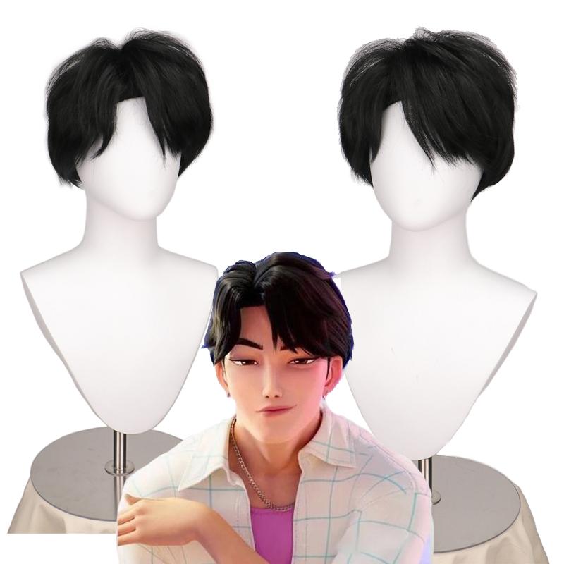 

Rumi Косплей Синтетический парик Предварительно заплетенный Фиолетовый Женский Волос 105см Пушистый Яки Хвост Аниме Термостойкие Парики as the picture-