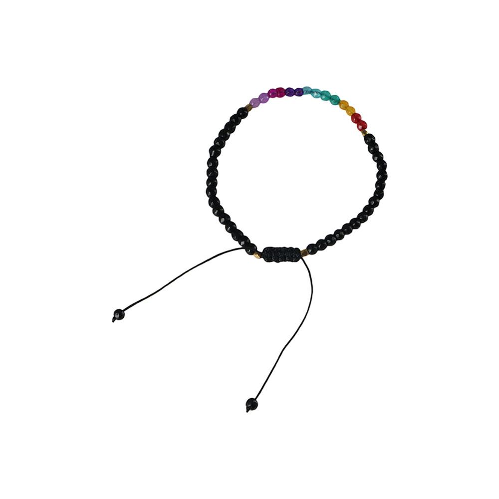 Prayer Reiki Adjustable Natural Lucky Stone Unisex Yoga 12 Constellation Beads Bracelet Beaded