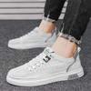 Men's Shoes 2025 New Autumn Breathable Sports Little White Board Shoes Men's White Shoes Casual White Leather Shoes Versatile Trendy Shoes