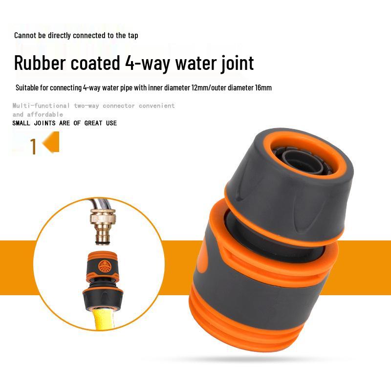 

Ремонтный комплект для быстрого соединения садового шланга с 4-точечным краном и фитингами для водяного пистолета