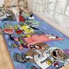 S-spongebob Hallway Carpet Non-Slip Laundry Room Mat Laundry Decor Balcony Child Living Room Bedside Area Rugs