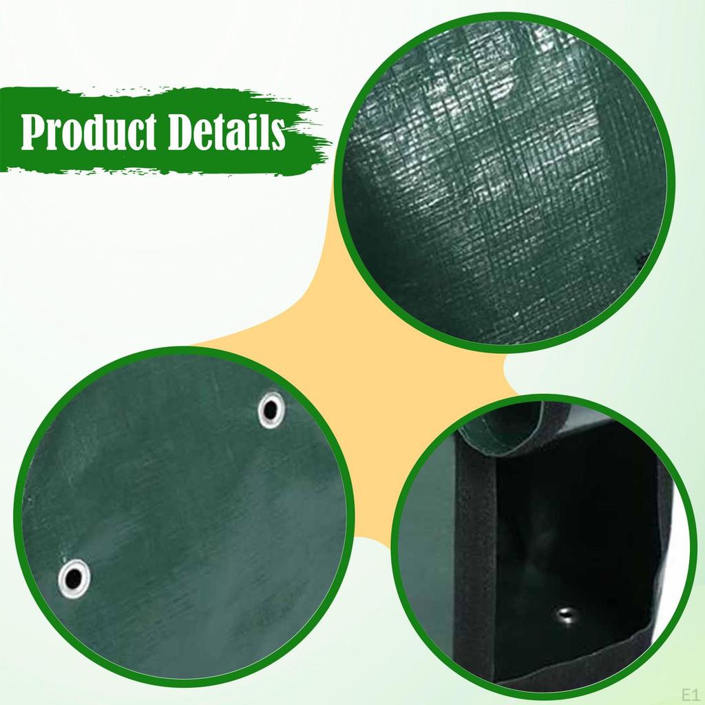 5Gallon Potato Grow Bag PE Pot Multipurpose Planter Pouch Garden Planting for Indoor Outdoor