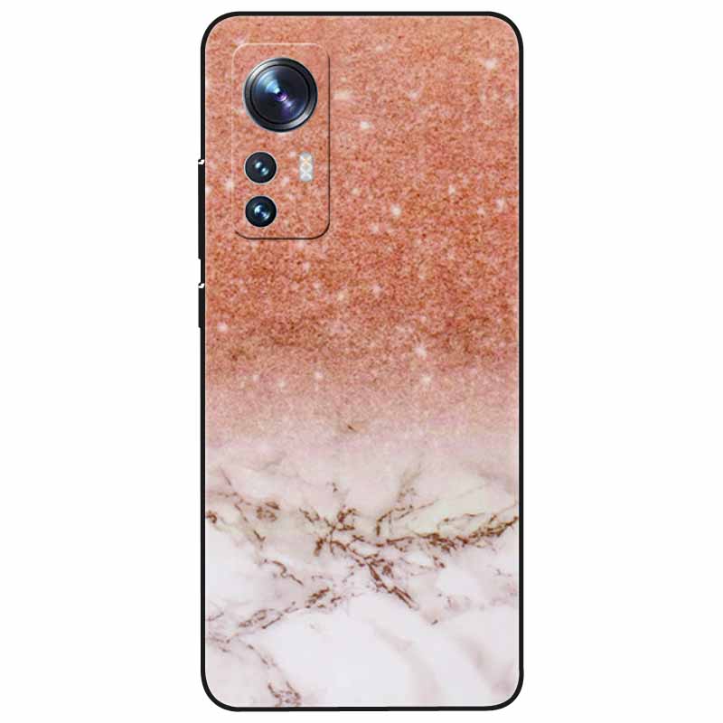 For Xiaomi Redmi Note 12s Case 12 S Soft Black Silicone Cool Marble TPU Funda Para for Redmi Note 12S 2023 Shockproof Note12s