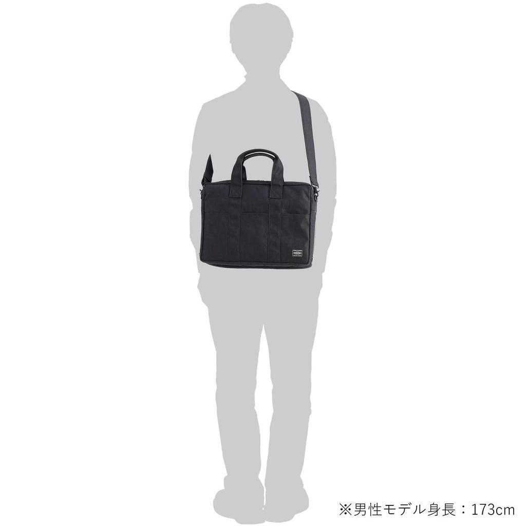 Porter Briefcase SMOKY Navy (PORTER) 592-07506