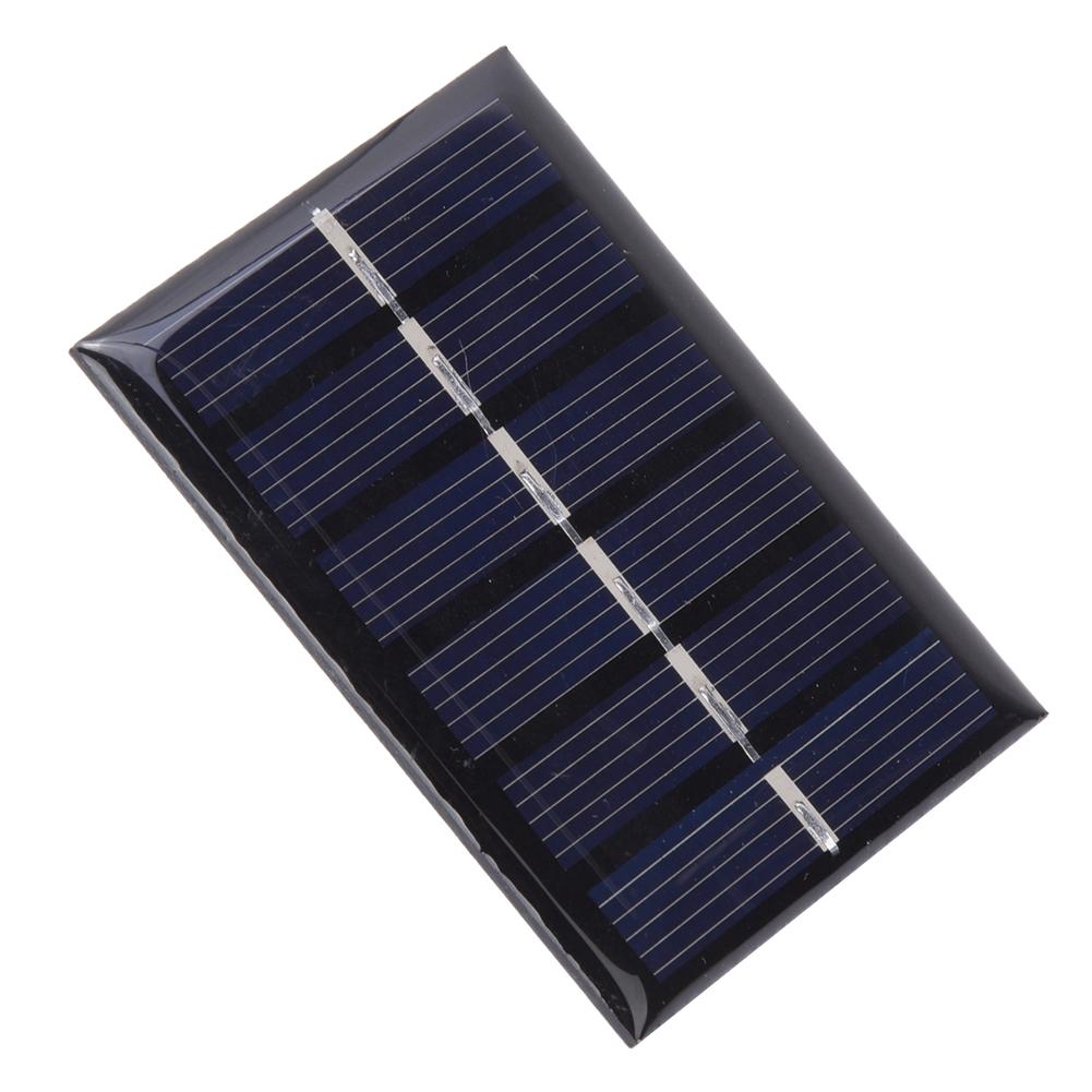 3Pcs 100MA 0.3W Polysilicon Solar Panel Charging Power Board Charger for Small Power Appliances 65x48MM
