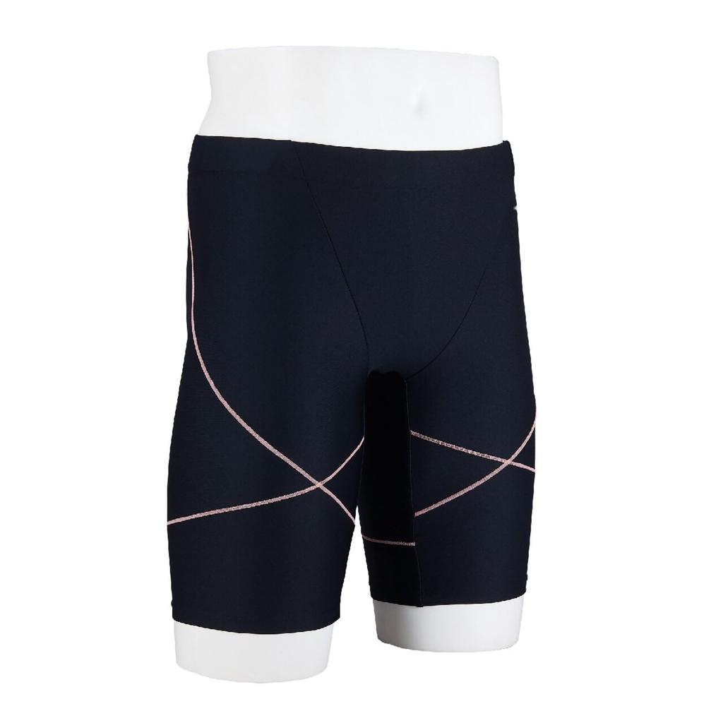 Mizuno StrokeONE Half Spats Size Black X Coral Pink N2JBD603, M,