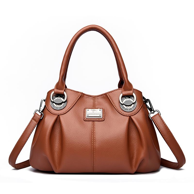 2026 Genuine Casual Tote Bag Luxury Handbags For Women Designer Purses and Handbag High Quality Soft Leather Commuting Hand Bags