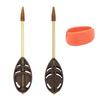 Carp Fishing Feeder Tackle Set Inline Zinc Alloy Feeder with Bait Attachment Tool for Improved Accuracy 60g