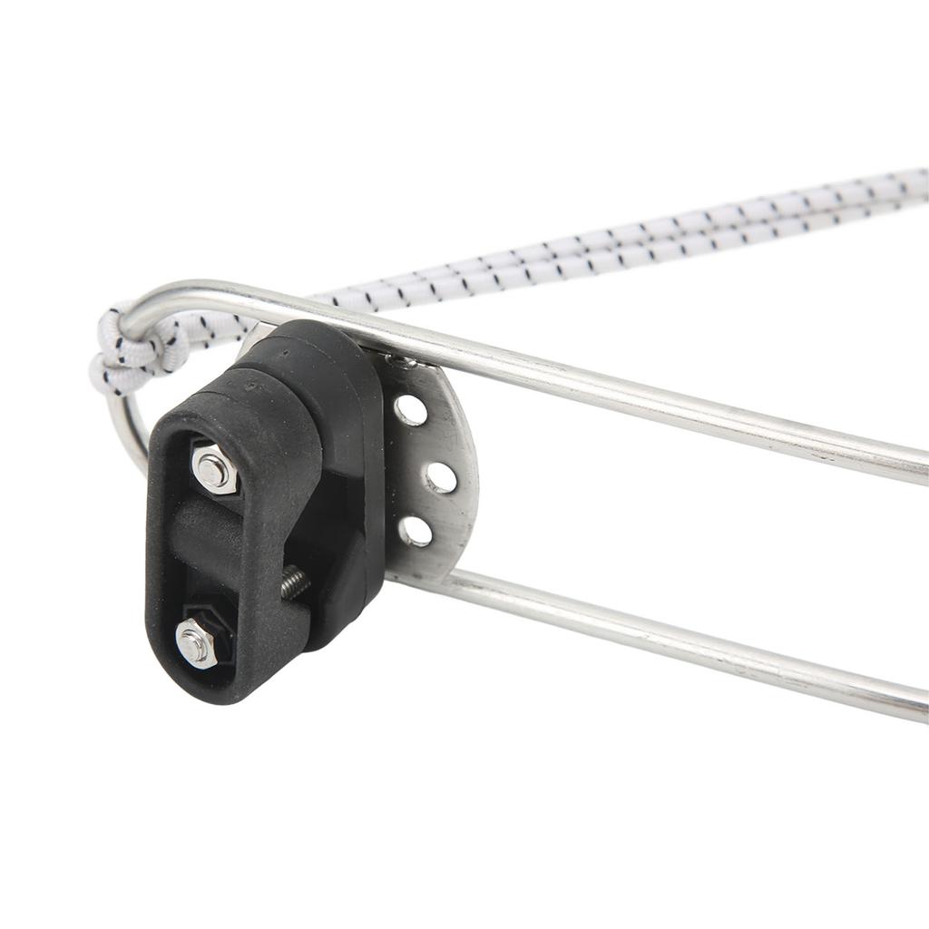 Marine Horseshoe Bracket Exquisite Polishing Rust Proof Stainless Steel Life Rings Holder for Marine Lifebuoy