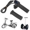 48V Electric Bike Throttle, Electric Bike Throttle Grip Anti Slip with Wrench for Safe Riding