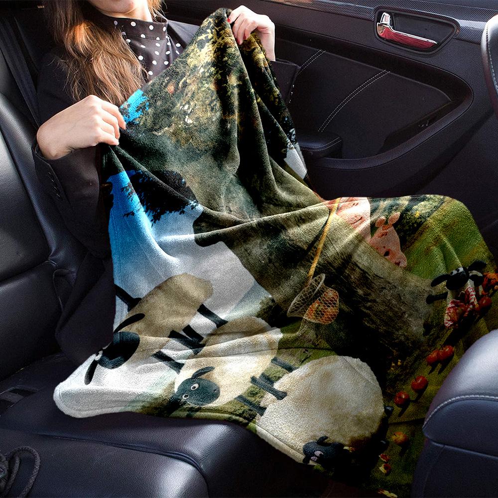 Shaun Blanket, High quality Comfortable for All Seasons, Home Decor, Warmth and Comfort