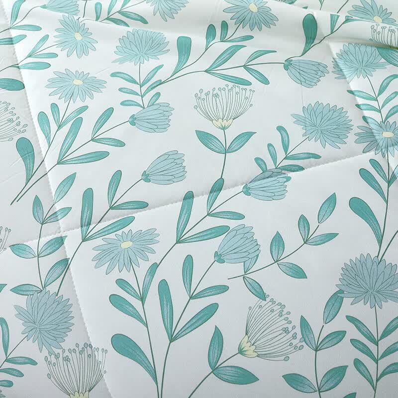 Yalu Green Wind Chime Antibacterial Double-Layer Quilt