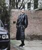 ROCKPSYCHO Leather Bermuda Shorts Black