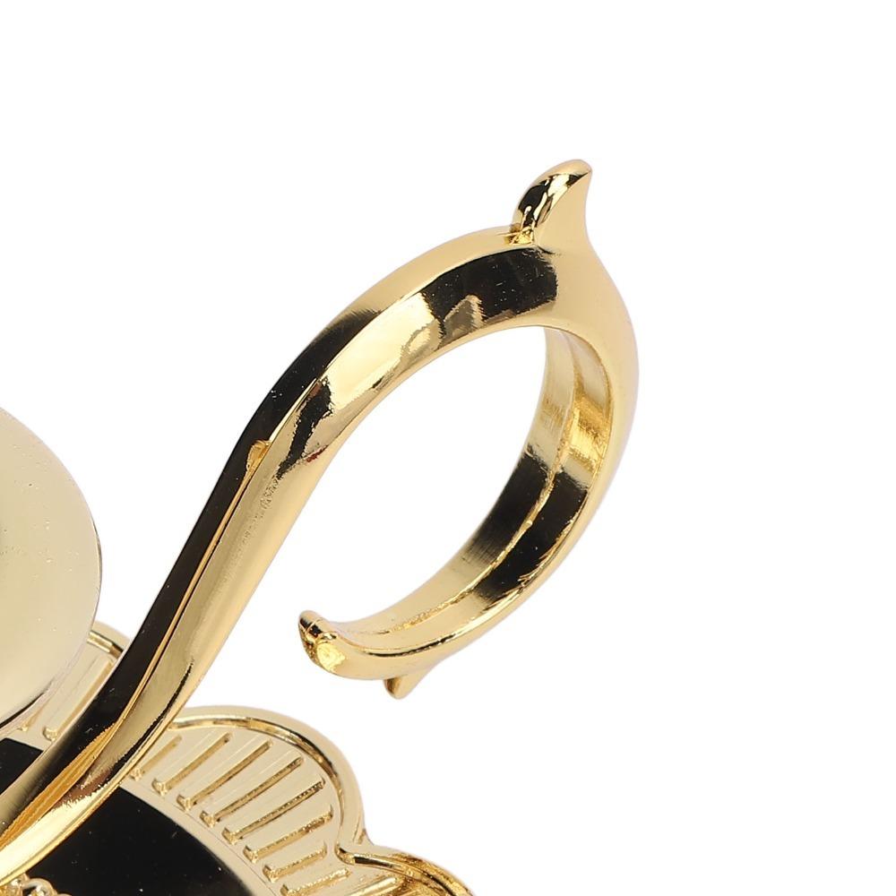 Drip Catcher Tray Taper Candle Holder Zinc Alloy Chamberstick Candle Holder  Dining Table