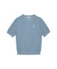 USPOLOASSN Cotton Short Sleeve Round Knit_Deep Mint