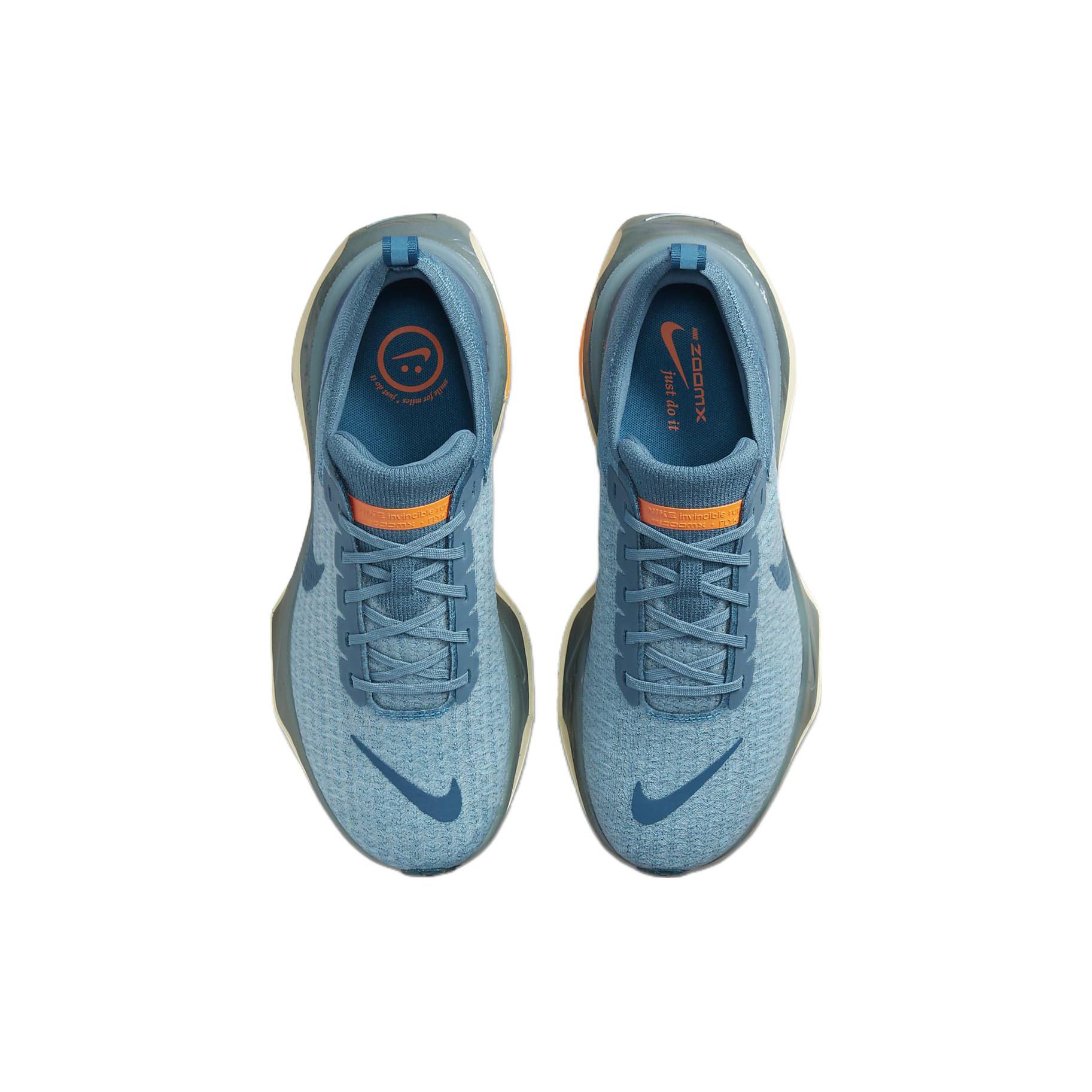 Мужские кроссовки Nike ZoomX Invincible Run Flyknit 3 Noise Aqua Blue Blue-Lightning — фото 4