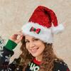 Sequins Christmas Hat Bow Beanie Hat All-match Santa Claus Hat  Winter/Autumn