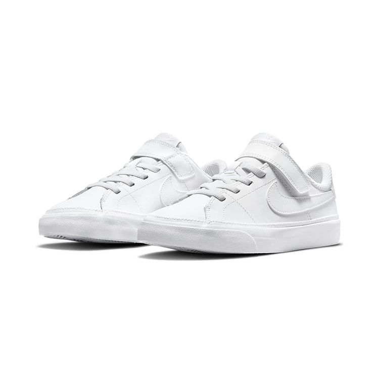 Nike Court Legacy PS Triple White Kids Sneakers DA5381-104