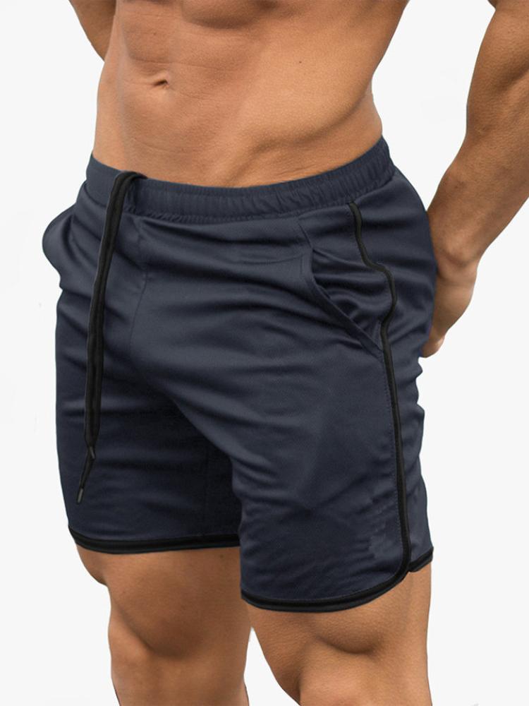 

Men s Summer Loose Side Line Casual Shorts 2XL темно-сірий колір