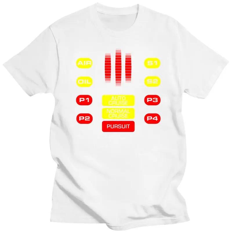 Knight KITT Control Panel Men's Print T-Shirt O-Neck 100% Cotton High Quality Fashion Top