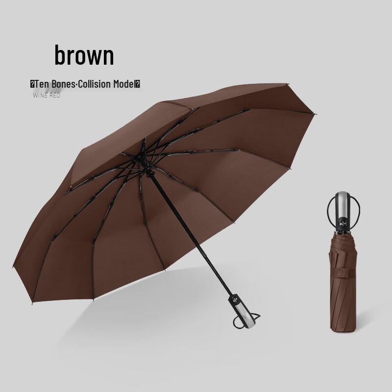 Nanqiao Automatic 10-Rib Rain & Sun Umbrella