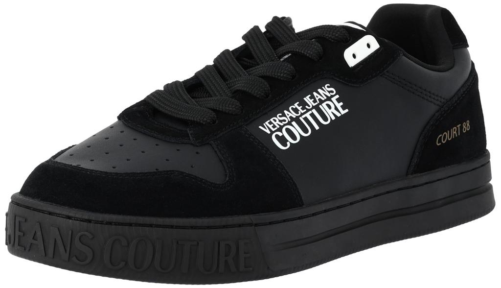 Sneakers 71YA3SK8 ZP032 VERSACE JEANS COUTURE Schwarz cm [Versace] Herren 30.0 [Gebraucht]