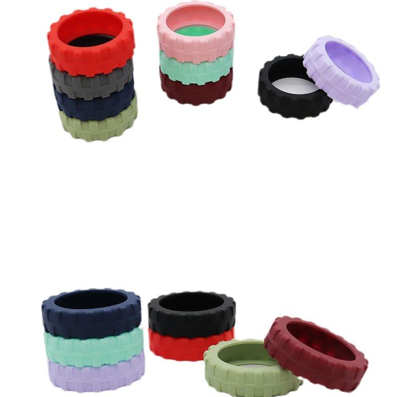 16pcs Upgraded Thickened Silicone Suitcase Wheels Protective Cover Trolley Case Luggage Silent Shock Absorption Wheels Wear-resistant