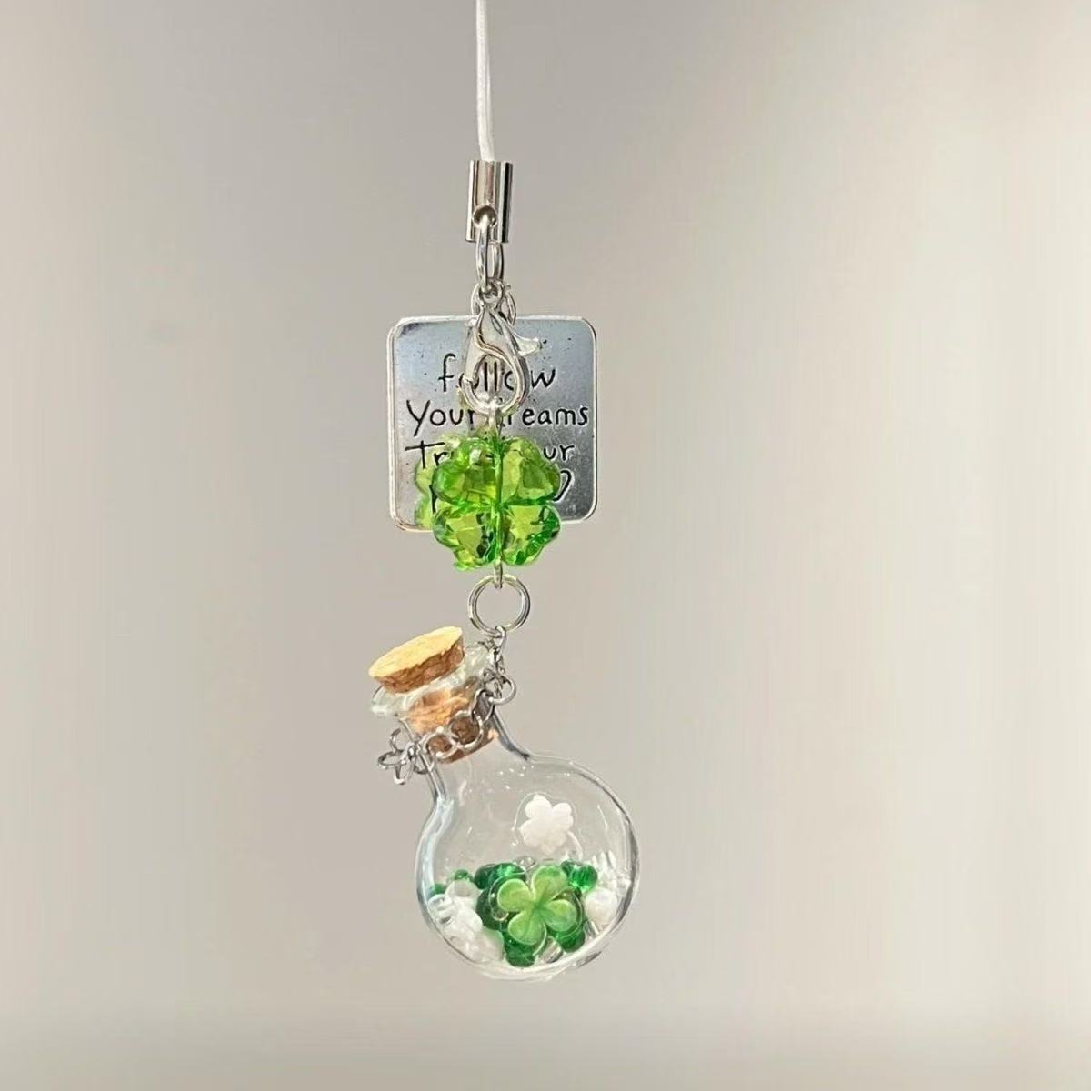 

Star Wishing Bottle Pendant Keychain Original Homemade Phone Chain Ins Wind Phone Chain Cute Pendant Gift Pack Pendant Gift