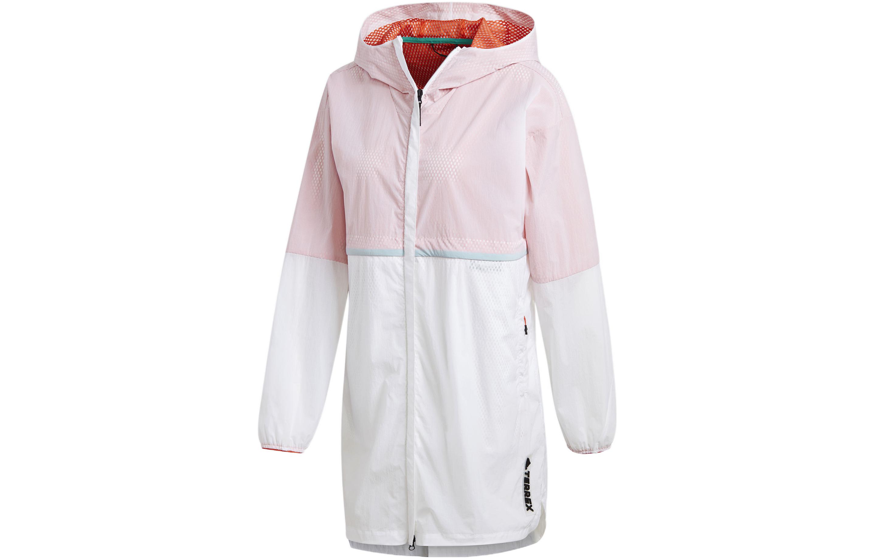 

Adidas Jackets Women s White Hooded Moderate Other FT7932 M