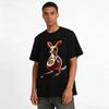 Cute Big-eyed Kangaroo With Baby In Coconut Tee Pure Cotton T-shirt