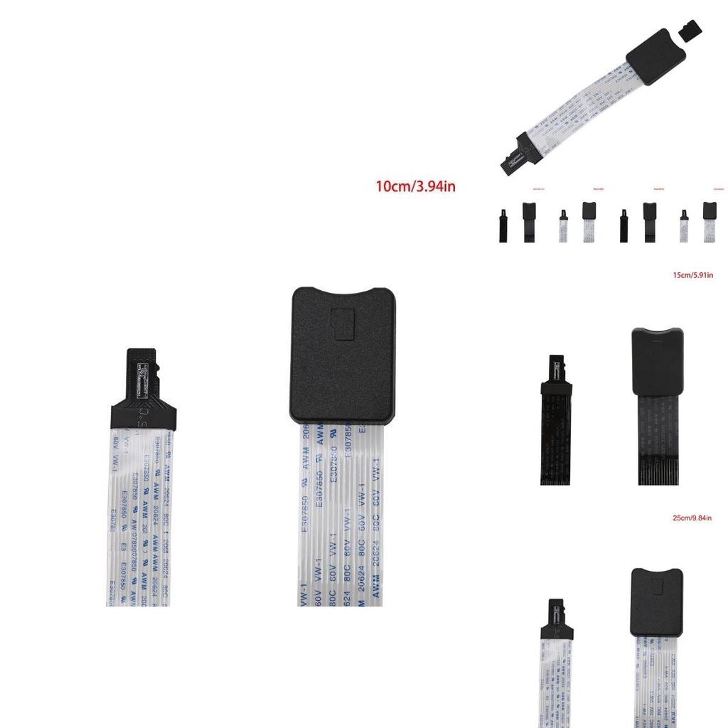 Premium Quality Tf To Micro Sd Card Extension Cable Flexible Adapter For Phones And Gps