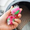 2 Stück magischer Haarentferner für Waschmaschinen, Wäscheball, schnappt sich Flaumhaar, klebriges Haarartefakt