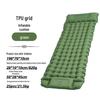Portable TPU Inflatable Camping Pad - Lightweight, Single Person Mat for Hiking & Mountaineering
