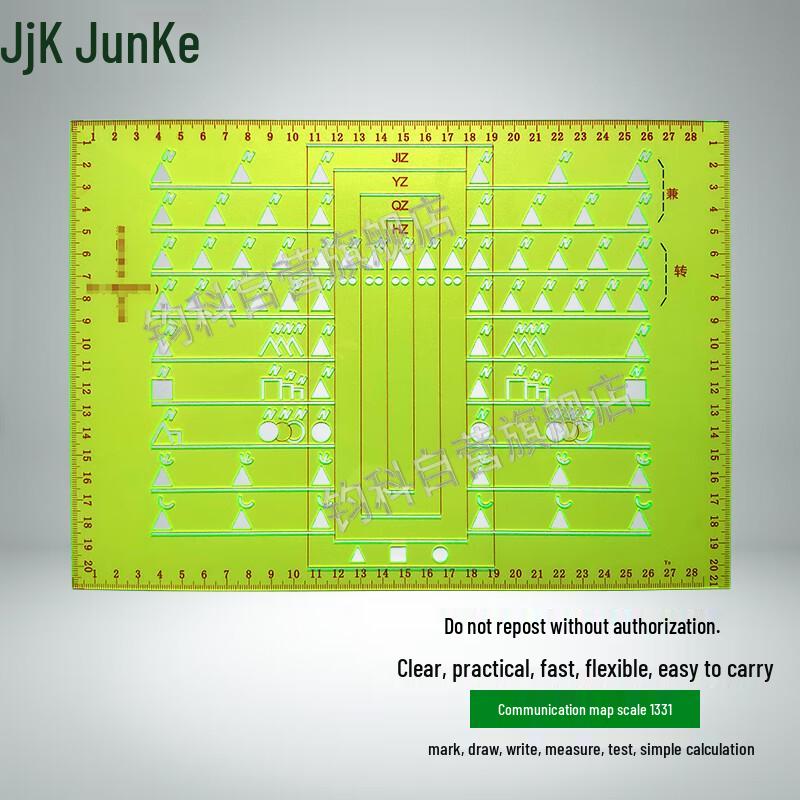 Junke Communication Charting Ruler