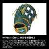 Rawlings HYPER TECH MLB TEAM GR5HTMY719 12.75" rubber-ball baseball Outfielder's Glove Yankees (Right-Hand Throw)
