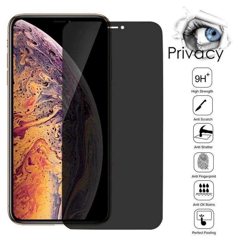 3PCS Privacy Tempered Glass For IPhone17 16 11 XR 13 12 X XS 16 15 14 7 8 6 Plus Pro Max Screen Protector
