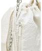 Athe Vanessabruno [Frill] Ivory Frill Chain Backpack And Shoulder Bag M Aaba6F710Iv