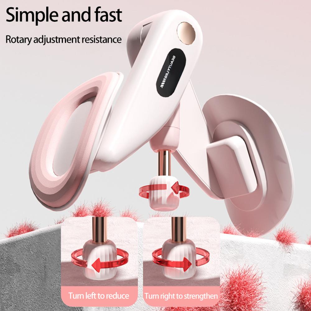 Kegel Exercises Device Thigh Master Adjustable Resistance Featuring Counter Muscle Trainer 360 Degree Rotation Designed for Yoga Floor Muscle