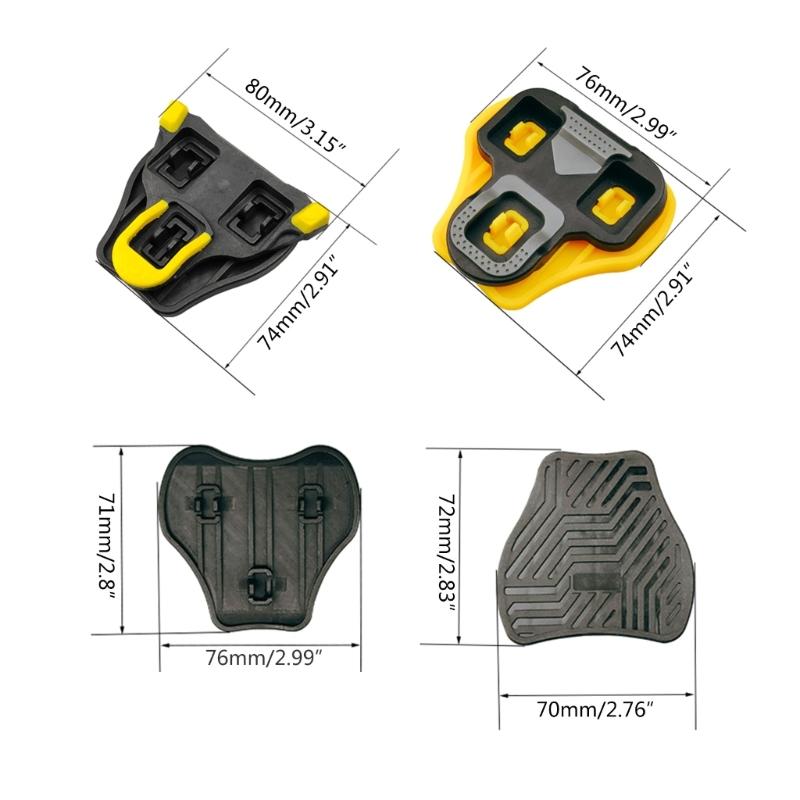 Bike Shoe Cleats for Road and Indoors Cycling Shoes Bicycles Pedal Cleats Sets for SPD, Bike Cleats Cycling Shoes Cleats