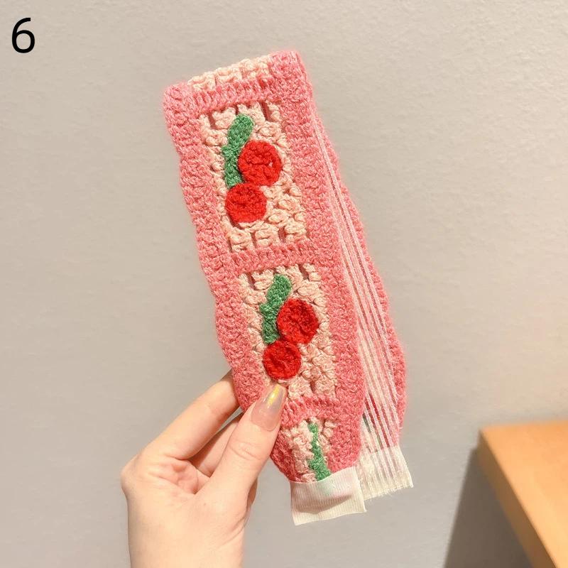 Soft and Comfortable Vintage Knitted Hair Hoops for Girls Daily Accessories